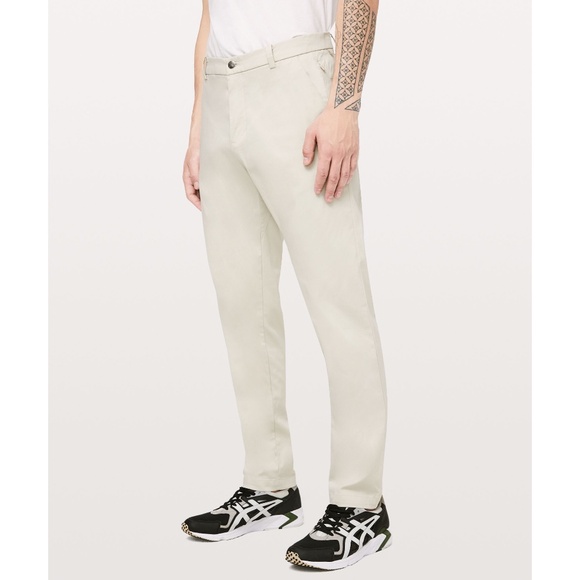 Lululemon Commission Pant Classic Swift Cotton Birch Beige 36